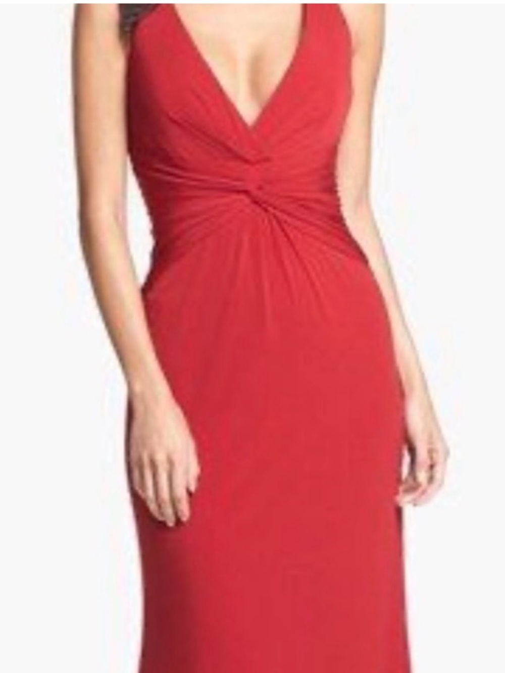 Laundry by SHELLI  SEGAL Red Classic Gown, Size 4